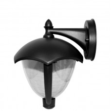 Φωτιστικό Φανάρι Επίτοιχο 1xE27 Αλουμινίου Μαύρο P44 9-360721